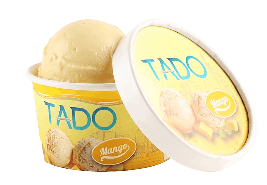 TADO Mango Eis 150g — tropisches Mango-Aroma mit Marasch-Cremigkeit
