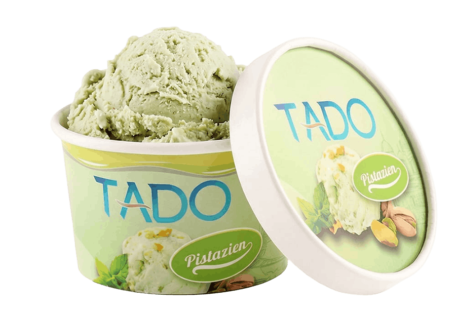 TADO Pistazien Eis 150g — cremiges Marasch-Eis mit echten Pistazien